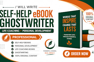 write a self help ebook life coaching personal development book