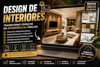 design de interiores moderno com visualizacao 3d