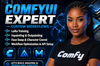 build custom comfyui workflows for ai ar ai video and runpod