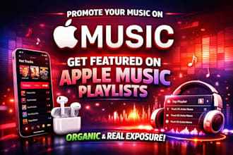 promote your music on apple music playlists for organic exposure