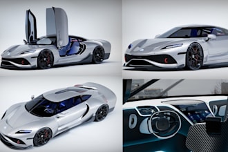 do 3d car modeling 3d car rendering low poly car 3d car animation 3d printing