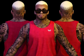 create your custom face ped for fivem, custom fivem ped,custom tattoo for gta