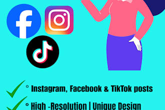 design social media posts