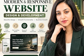 build luxury website design and website development