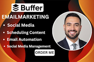 setup buffer social media scheduling content automation social media management