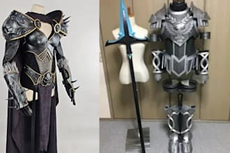 commission sewing 3d mask weapon accessories props armor helmet for 3d printing
