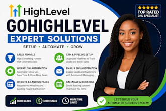 gohighlevel website design, sales funnel, ghl automation, ghl landing page