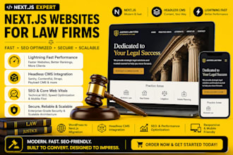 migrate your law firm wordpress website to nextjs