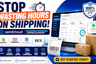 integrate shippo shipstation sendcloud with shopify woocommerce ecommerce store
