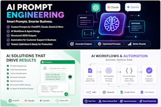 create chatgpt prompts, ai agents and custom llm workflows