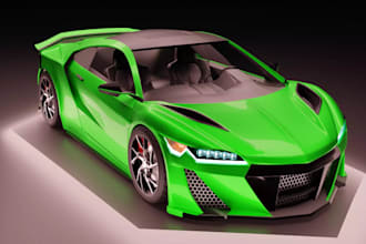 model custom 3d vehicles, sports cars, interior car design, automotive concepts