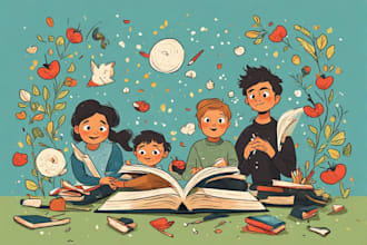 craft unique illustrated book covers for self publishers