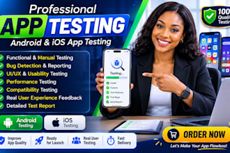 provide 12 or 20 testers to test rate your mobile app continuously for 14days