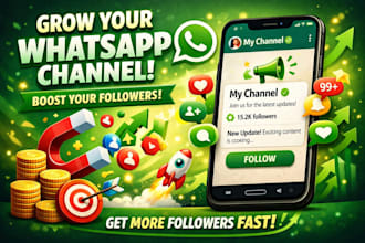 grow your whatsapp channel 500k followers whatsapp channel promotion