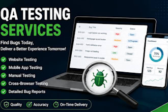do manual QA testing for your web or mobile application