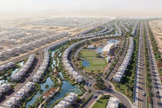 design residential masterplan subdivision siteplan villa layout 3d aerial render