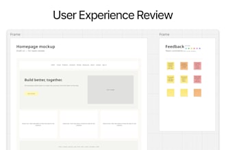 review your website UX and provide professional feedback