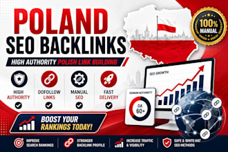 build poland high authority seo backlinks with polish link building