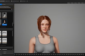 model, rig and animate 3d characters for cc4 cc5 iclone unreal engine metahuman