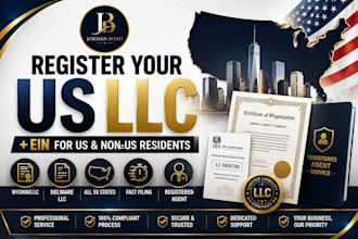 do US llc registration and ein for US and non US residents