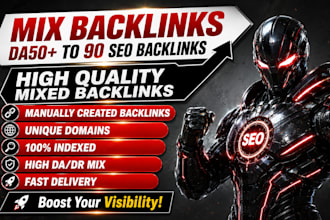 do high da DR SEO mix backlinks package to improve your authority
