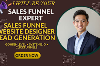 design a sales funnel, lead funnel, and automation