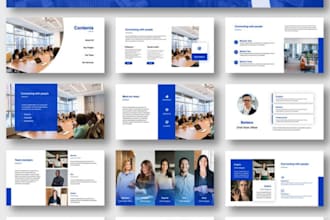 design a powerpoint presentation, pitch deck and slide deck for your business