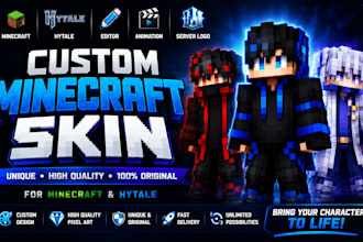 be your minecraft editor for minecraft skin, minecraft server logo, hytale