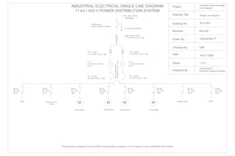 create professional electrical single line diagram sld in autocad