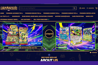 build pokemon shopify store pokemon website trading card store game card store