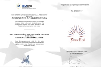 register trademark in eu, spain, luxembourg, germany,cyprus, malta, sweden
