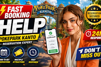 secure your poképark kanto reservation and japan attraction tickets fast