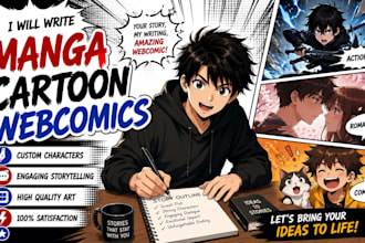 write manga movie script edit comic script format webcomic webtoon anime scripts