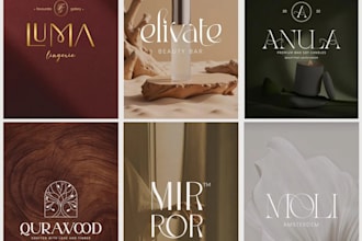 create a aesthetic cosmetic, beauty and skin care logo in 24 hr