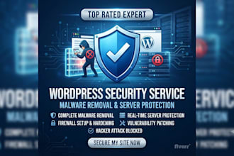 fix hacked wordpress website, remove malware and virus