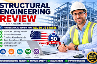 provide structural engineering review for all US states