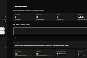 create ai chatbot, rag chatbot, ai agents, custom ai solutions
