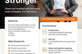 manage lead prospecting, sales closing, and order management