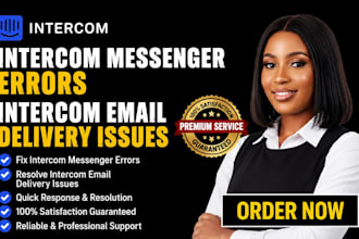 fix intercome messenger errors email delivery issues