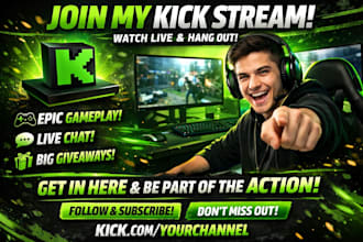 organically promote your kick channel to gain real