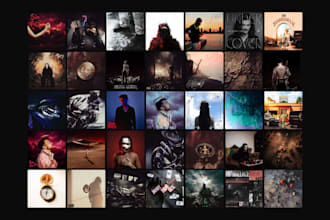create premium album cover art for music artists