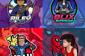 design a professional cartoon, mascot, or business logo