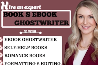 ghostwrite your nonfiction book or ebook