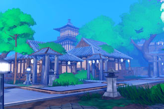 build stylized roblox map, terrain environment 4 roblox game