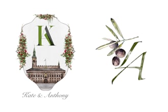 create custom wedding crest