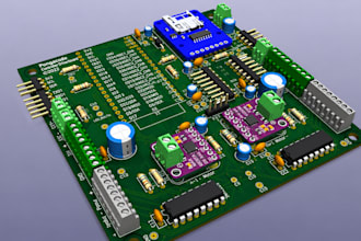 design esp32 stm32 iot pcb embedded systems carrier board wifi ble pcb layout
