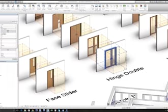 do revit family creation, modeling, and bim content