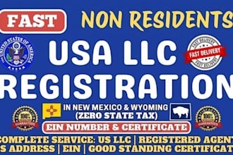 do USA llc registration with ein for both US and non USA residents in USA