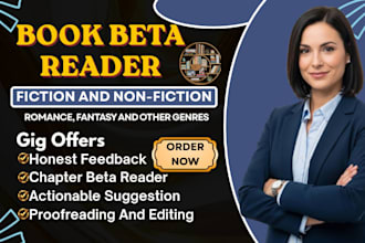 evaluate your fiction manuscript with honest reader feedback