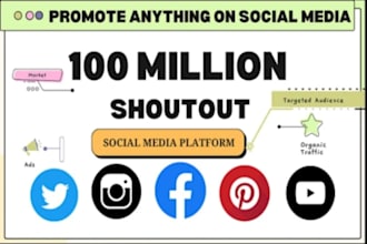 promote shoutout website, link, crypto, product, book, business, brand, blog